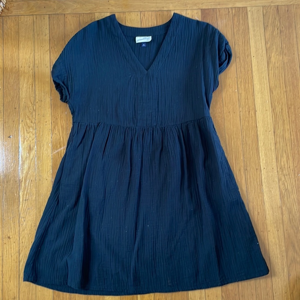Black summer dress
